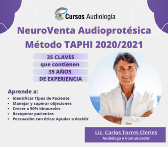 Curso Máster NeuroVenta Audioprotésica-Método TAPHI 2021