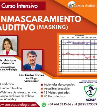 Curso intensivo sobre ENMASCARAMIENTO AUDITIVO (Masking Audiométrico)