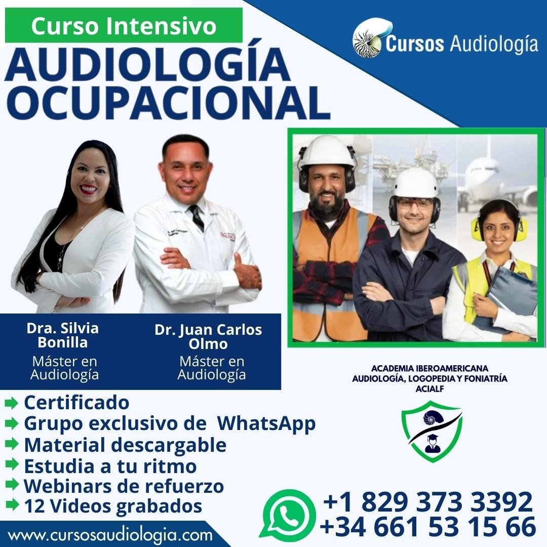 CURSO DE AUDIOLOGÍA OCUPACIONAL