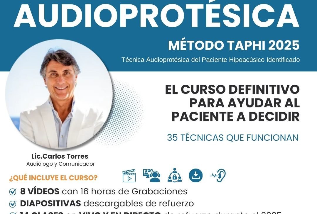 Curso de NeuroVenta Audioprotésica – Método TAPHI 2025