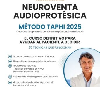 Curso de NeuroVenta Audioprotésica – Método TAPHI 2024